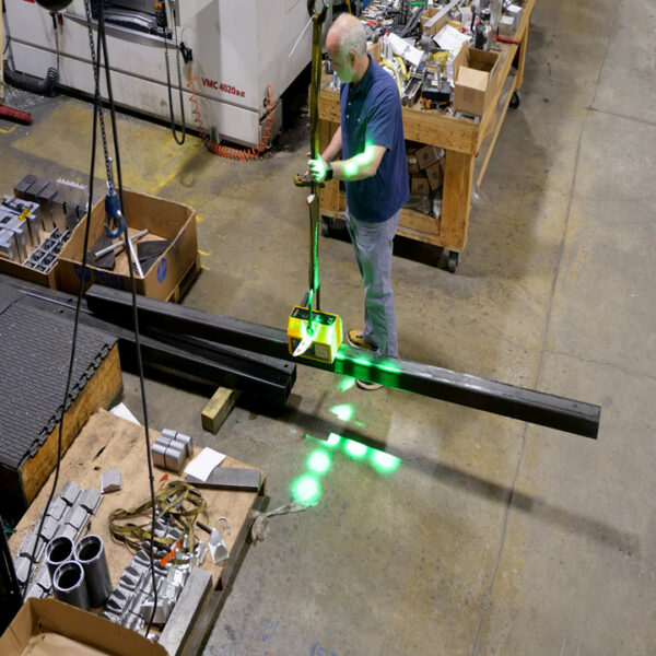 DOT CROSS overhead crane light